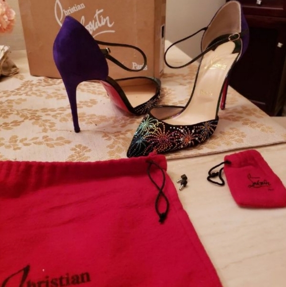 Christian Louboutin Shoes - Christian louboutin rivierina on fire size 42